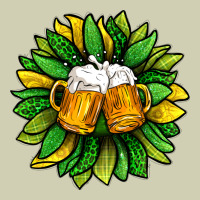 St. Patricks Sunflower With Beer Heavy Core Tee | Teevron