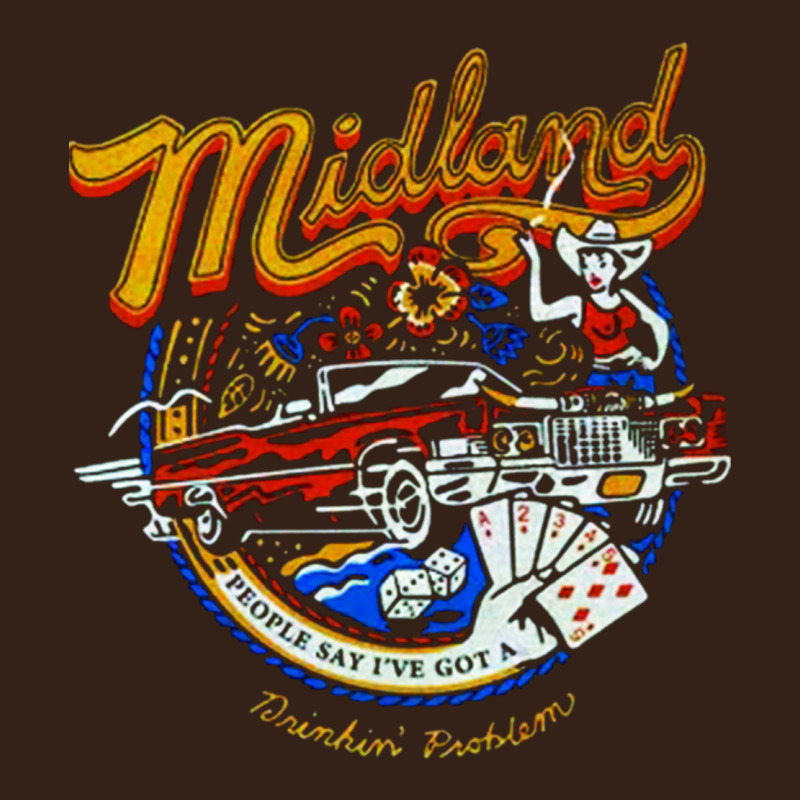 Midland Drinking Problem Heavy Core Tee by lanVoArt | Teevron