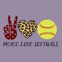 Peace Love Softball Classic Tee | Teevron