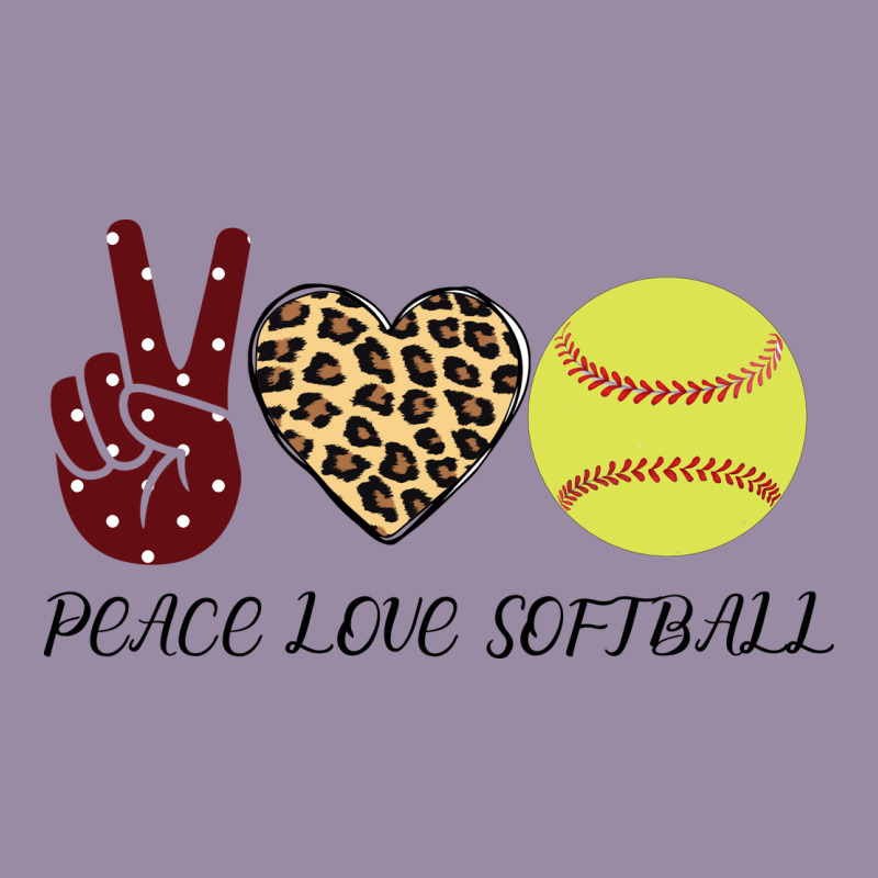 Peace Love Softball Classic Tee by Bettercallsaul | Teevron
