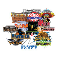 Cedar Point Roller Coaster  Designer Premium Tee | Teevron