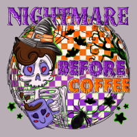 Nightmare Before The Coffee Halloween Vintage Tee | Teevron