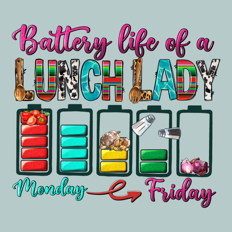 Battery Life Of A Lunch Lady Heavy Core Tee by BundleAndBundleShop | Teevron
