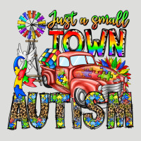 Just A Girl Small Town Autism Zipper Hoodie | Teevron