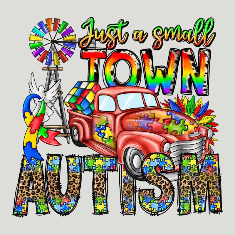 Just A Girl Small Town Autism Zipper Hoodie by CowhideDigitalArt | Teevron