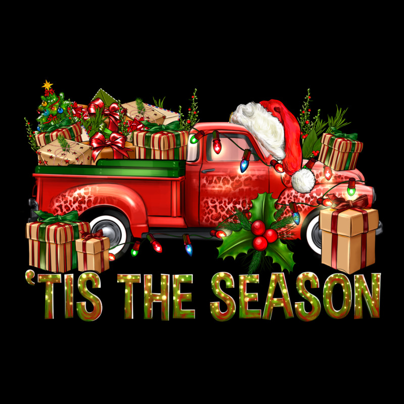 Tis' The Season Christmas Truck Heavy Core Tee by BundleAndBundleShop | Teevron