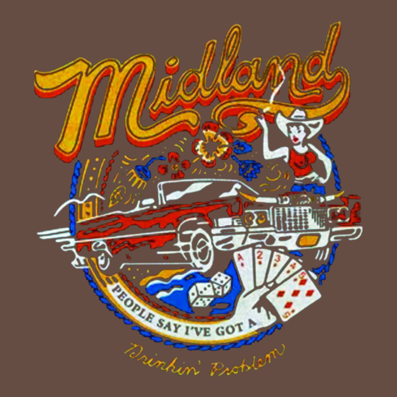 Midland Drinking Problem Long Sleeve Tee by lanVoArt | Teevron