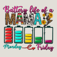 Battery Life Of A Mama Heavy Core Tee | Teevron