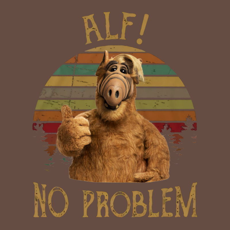 Alf Alien No Problem Vintage Long Sleeve Tee by lanVoArt | Teevron