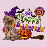 Happy Halloween With Yorkshire Terrier Dog Ladies Tee | Teevron