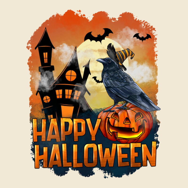 Happy Halloween With Crow Ladies Tee by LillyAllenDesigns | Teevron