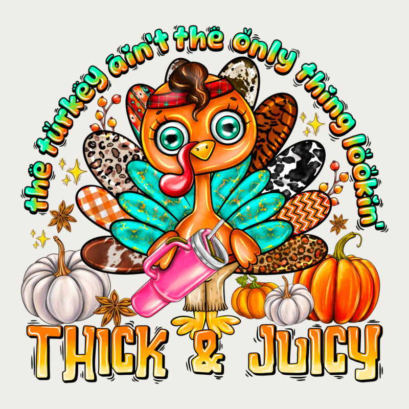 The Turkey Ain’t The Only Thing Lookin Thick & J Zipper Hoodie by CowhideDigitalArt | Teevron
