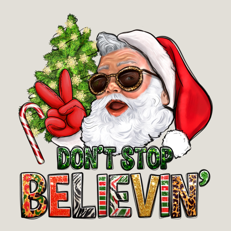 Don't Stop Believing Santa Heavy Core Tee by BundleAndBundleShop | Teevron