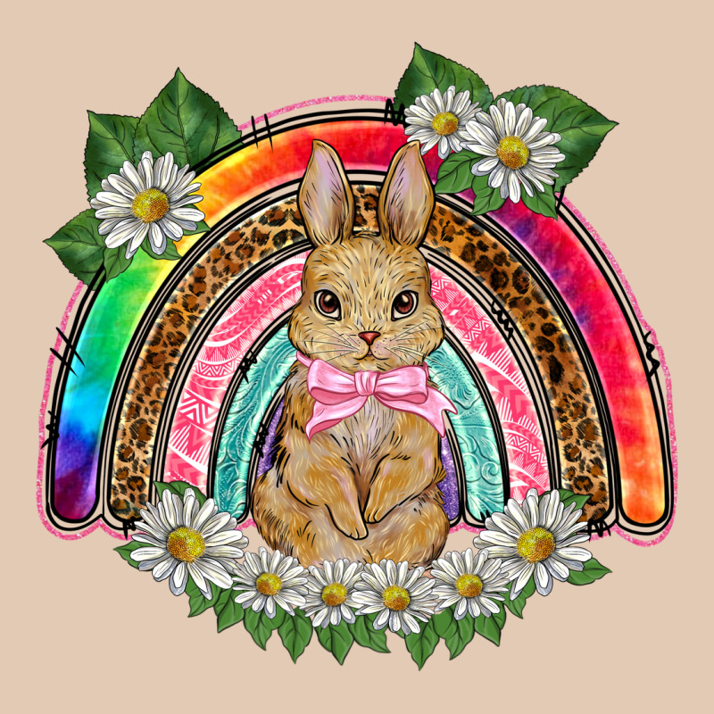 Easter Rabbit Rainbow Urban Hoodie by BarkalooDesign | Teevron