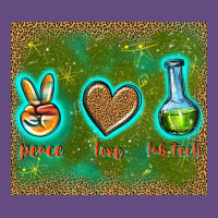 Peace Love Lab Tech Vintage Hoodie | Teevron
