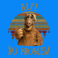 Alf Alien No Problem Vintage Zipper Hoodie | Teevron