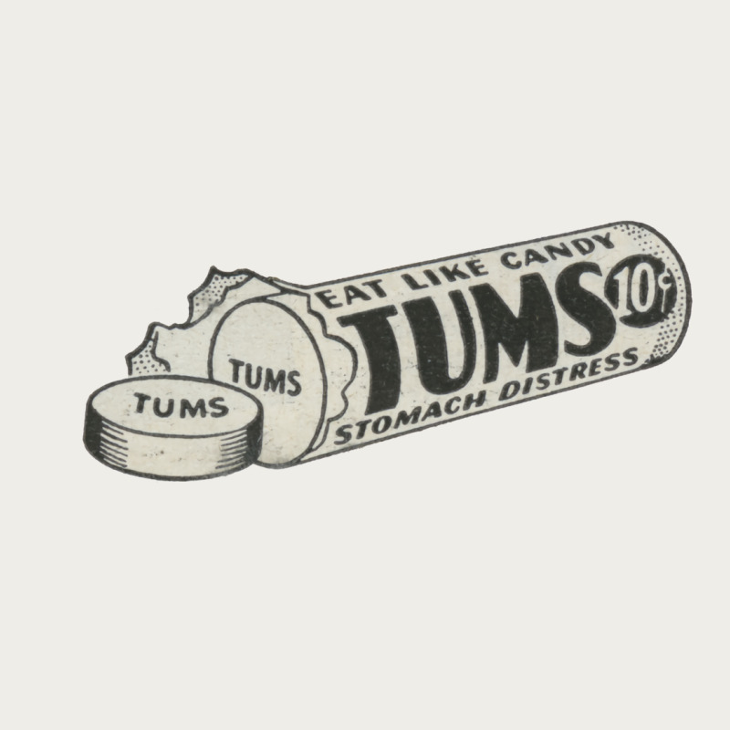 Tums. 1940s Remedy! Zipper Hoodie by lanVoArt | Teevron
