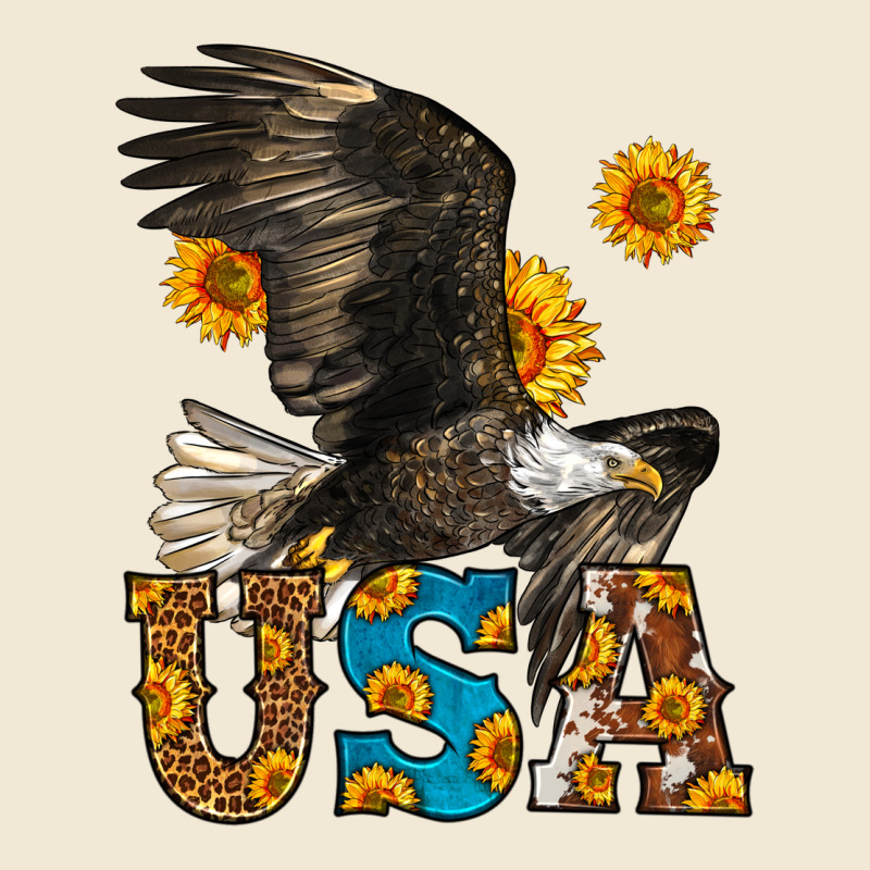 Western Usa Eagle 4th Of July Premium Tee by LillyAllenDesigns | Teevron