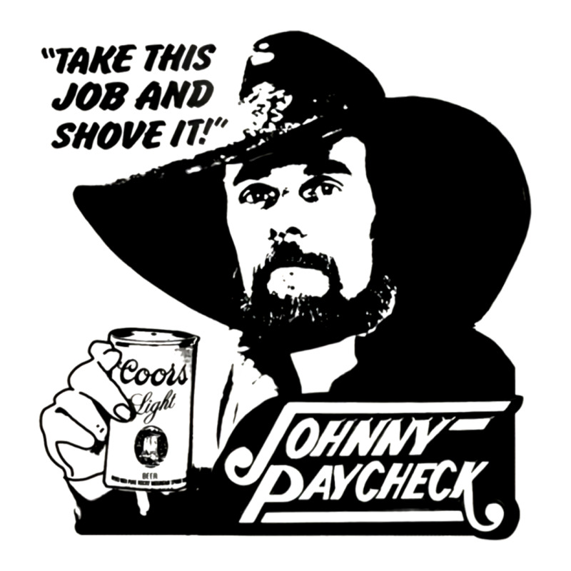 Johnny Paycheck Shirt Take This Job And Shove It Vintage Country Music Premium Sweatshirt by lanVoArt | Teevron