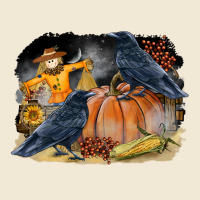 Fall Background With Crow Ladies Tee | Teevron