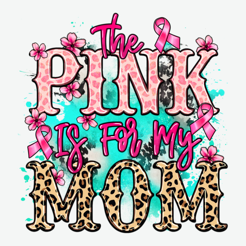 The Pink Is For My Mom Cancer Awareness Urban Heavy Tee by HowdyJamesFarm | Teevron