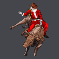 Santa Riding A Bull Long Sleeve Tee | Teevron