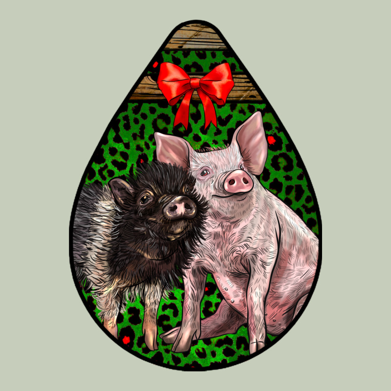 Christmas Pig Ladies Tee by LillyAllenDesigns | Teevron