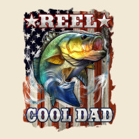 Reel Cool Dad Bass 4th Of July Premium Tee | Teevron