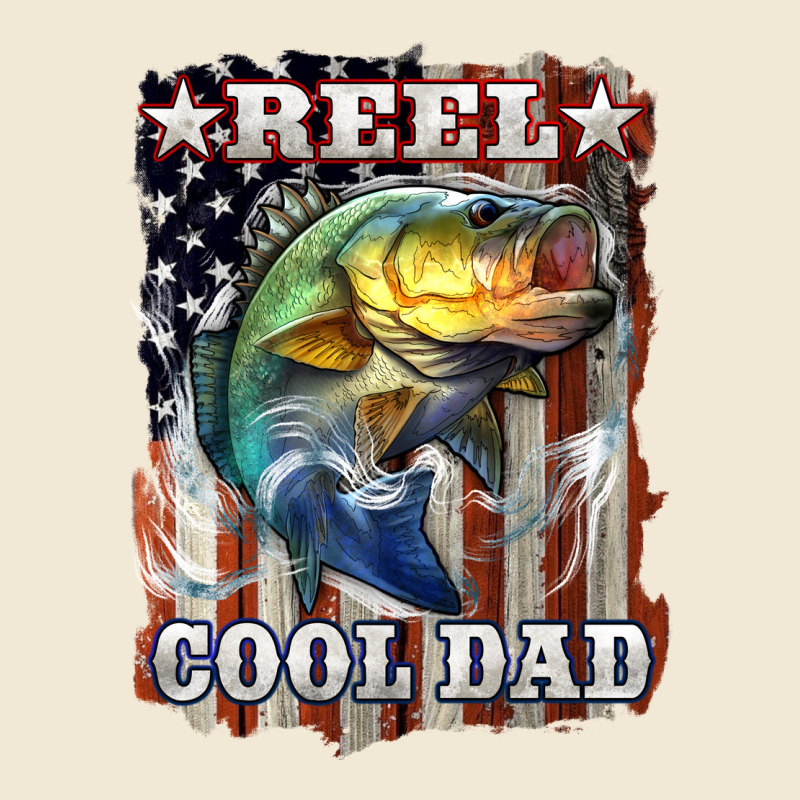 Reel Cool Dad Bass 4th Of July Premium Tee by LillyAllenDesigns | Teevron
