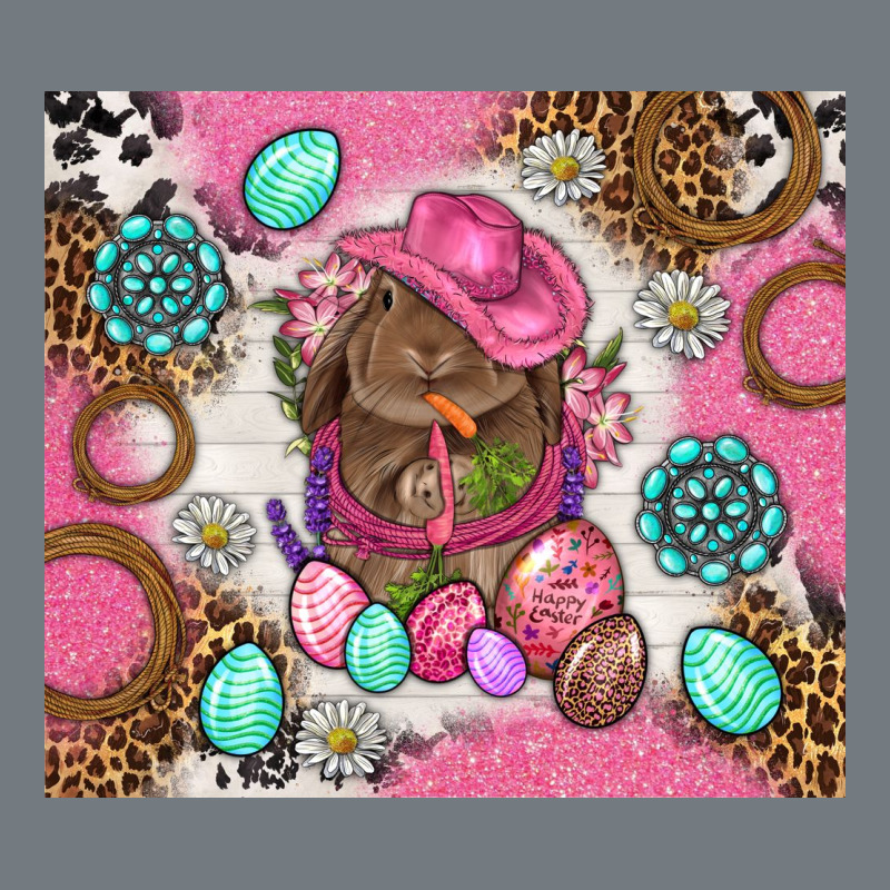 Cowboy Bunny Easter Tumbler Heavyweight Sweatshirt by BundleAndBundleShop | Teevron