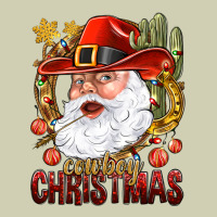 Cowboy Christmas Santa Heavy Core Tee | Teevron
