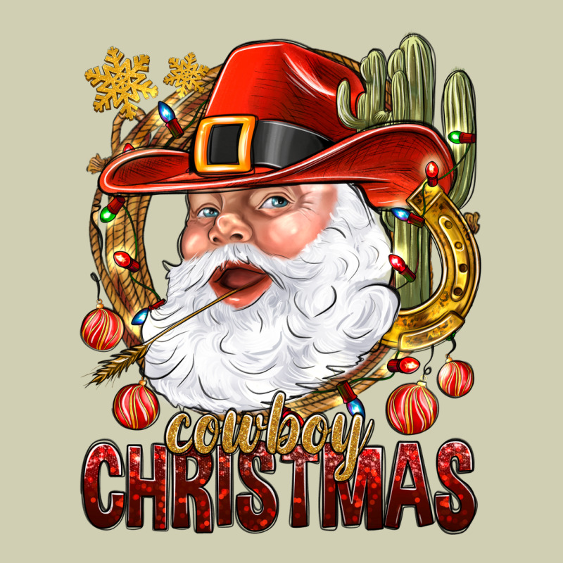 Cowboy Christmas Santa Heavy Core Tee by BundleAndBundleShop | Teevron
