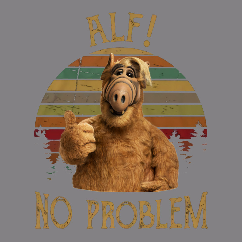 Alf Alien No Problem Vintage Heavyweight Hoodie by lanVoArt | Teevron