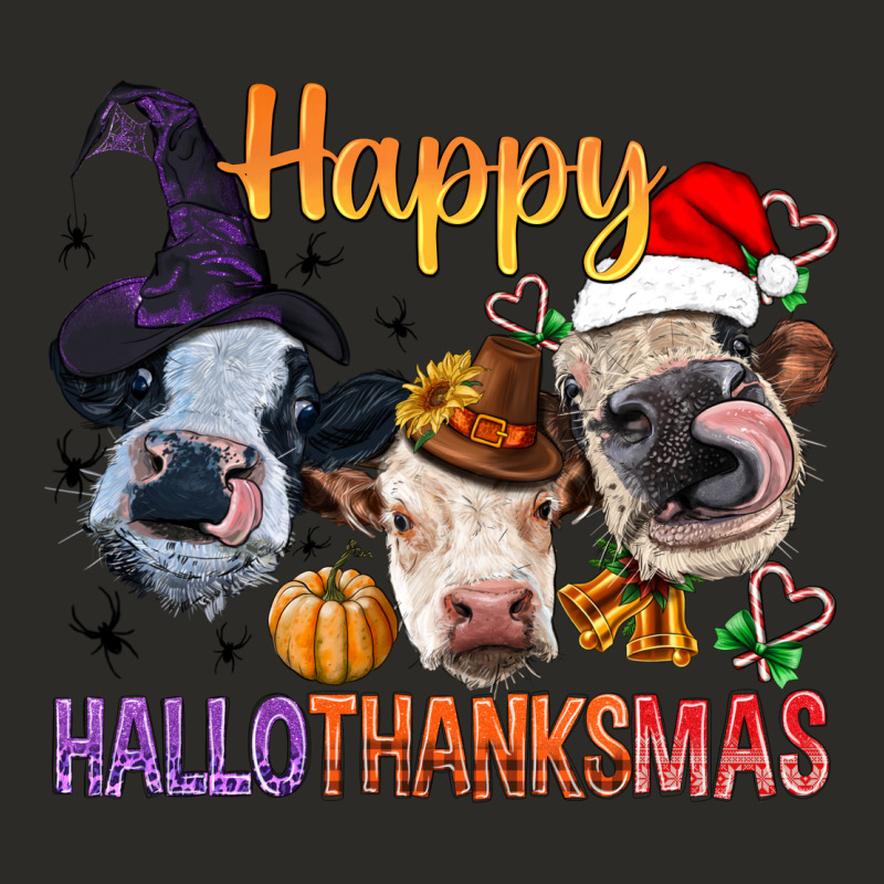 Happy Hallothanksmas Cows Heavy Core Tee by BundleAndBundleShop | Teevron