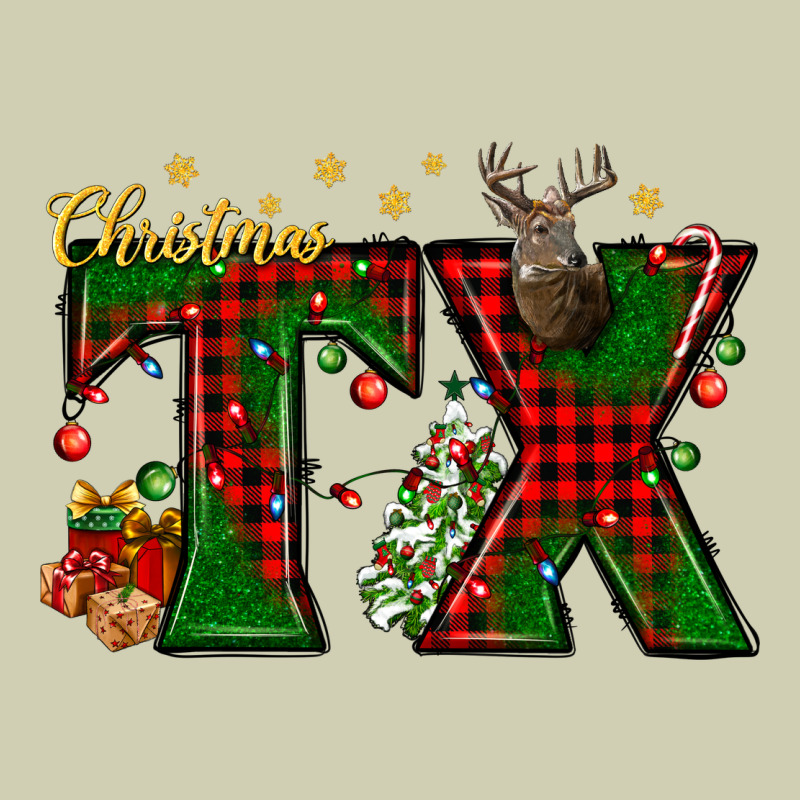 Christmas Texas With Deer Heavy Core Tee by BundleAndBundleShop | Teevron