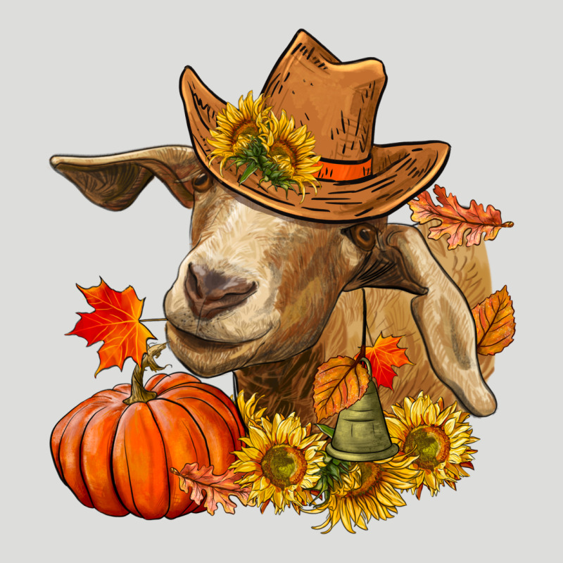 Fall Goat Zipper Hoodie by LillyAllenDesigns | Teevron