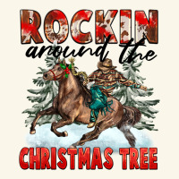 Rockin Around The Christmas Tree Rodeo Premium Hoodie | Teevron