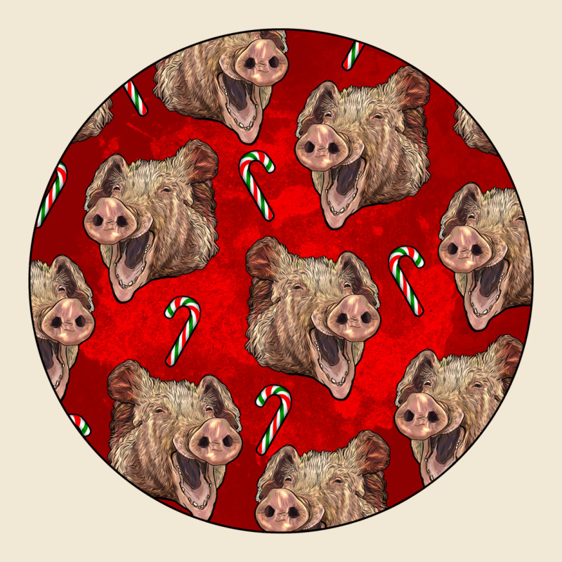Christmas Pig Ladies Tee by LillyAllenDesigns | Teevron