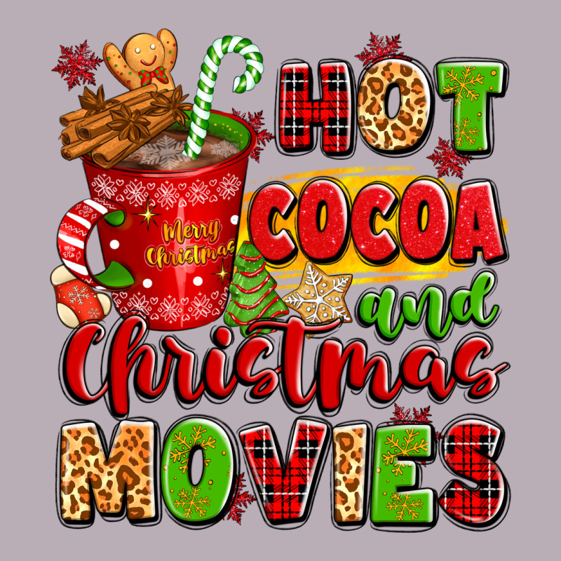 Hot Cocoa And Christmas Movies Vintage Tee by texasbilliewilder | Teevron