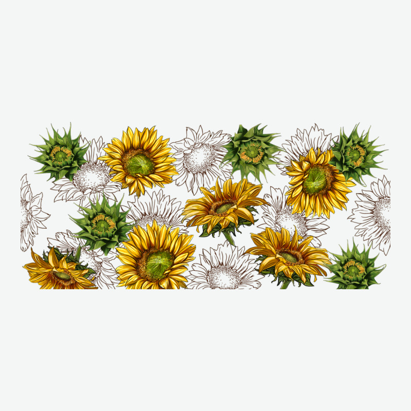 Summer With Sunflowers Urban Heavy Tee by TumblerDesignByShophia | Teevron