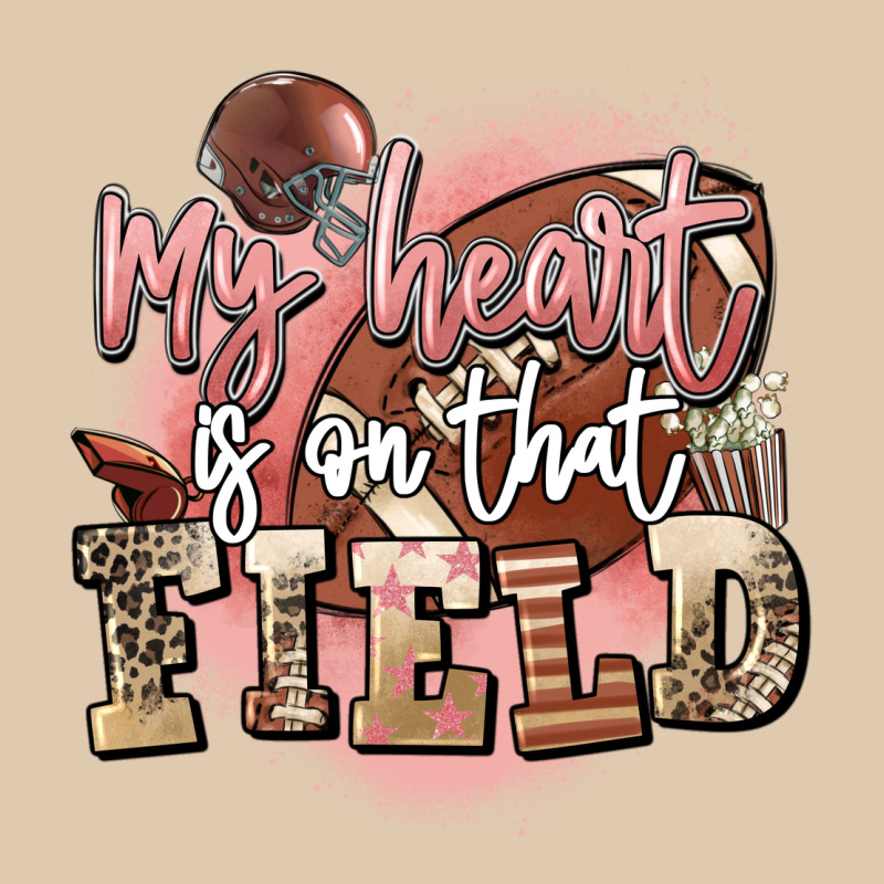 My Heart Is On That Field Heavyweight Sweatshirt by FaDigitalArtStudio | Teevron
