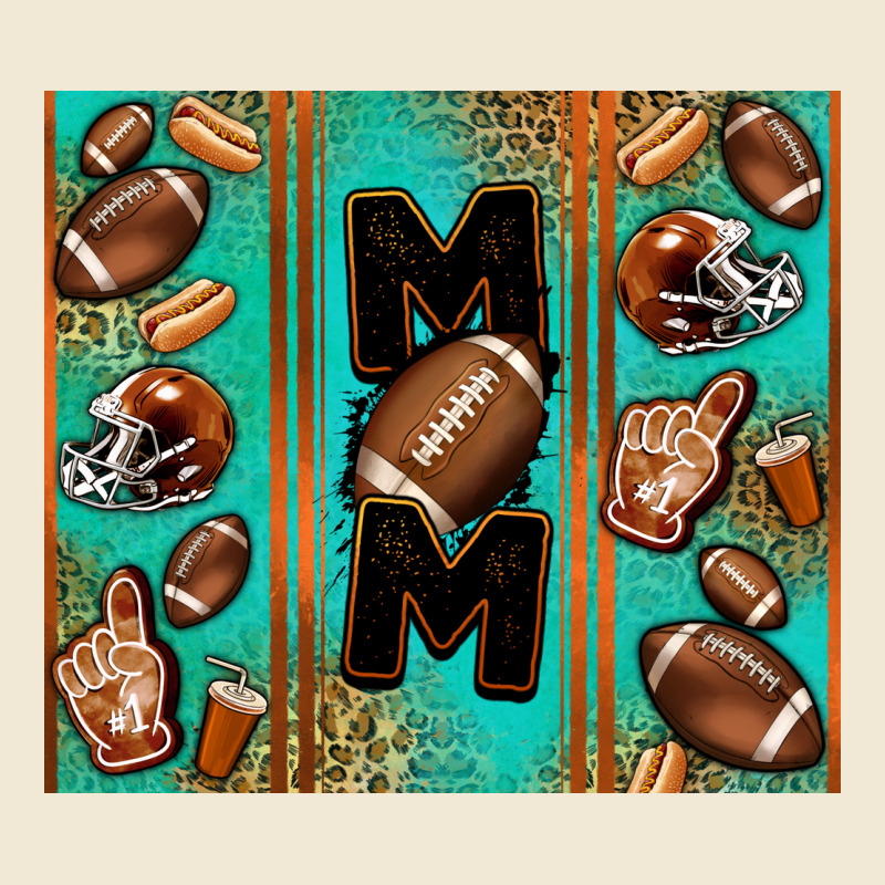 American Football Mom Premium Tee by Jasminsmagicworld | Teevron