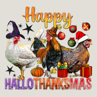Happy Hallothanksmas Chick Heavy Core Tee | Teevron