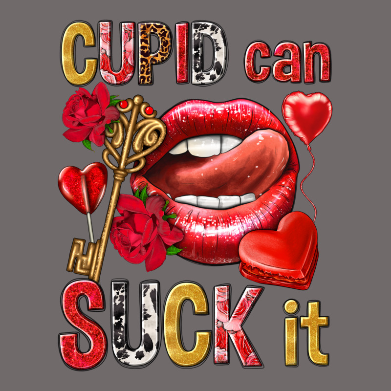 Cupid Can Suck It Valentine's Day Urban Heavy Tee by HowdyJamesFarm | Teevron