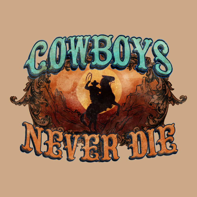 Cowboys Never Die Vintage Hoodie by HowdyJamesFarm | Teevron