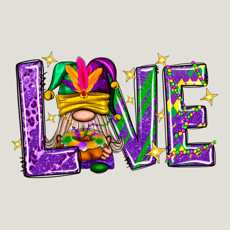 Mardi Gras Love With Gnome Heavy Core Tee by BundleAndBundleShop | Teevron