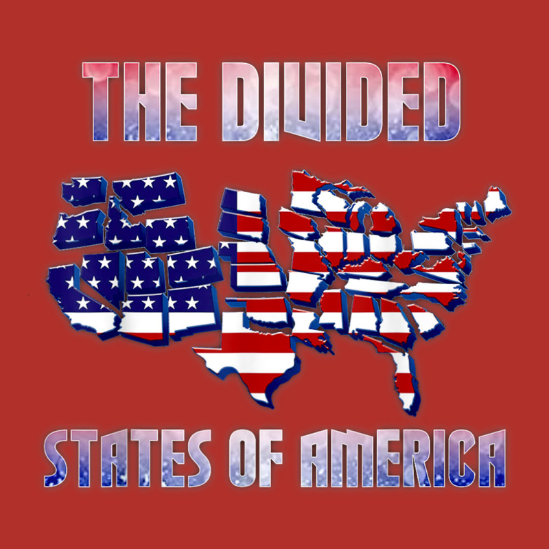 The Divided States Of America Political Humor Usa Map T Shirt Premium Hoodie by lanVoArt | Teevron