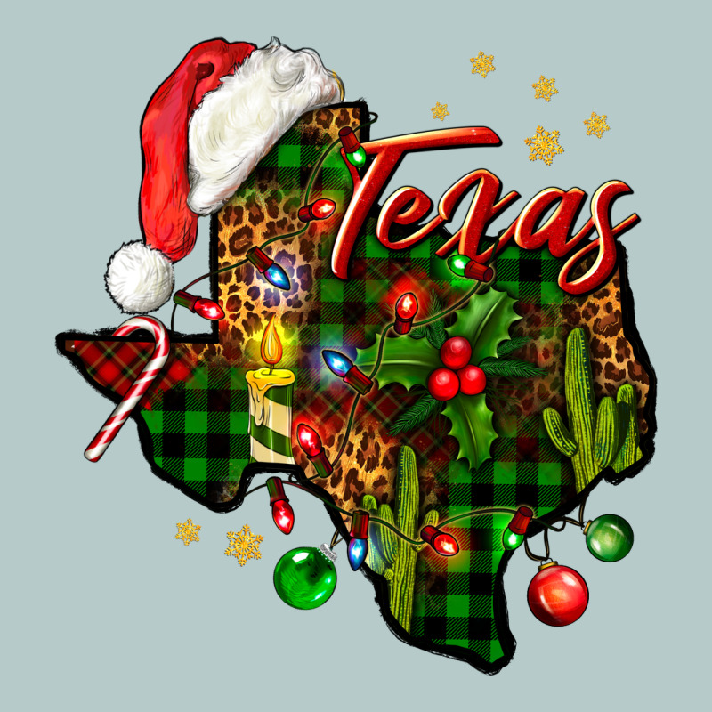Christmas Western Texas Map Heavy Core Tee by BundleAndBundleShop | Teevron