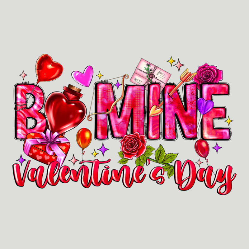 Be Mine Valentines Day Zipper Hoodie by CowhideDigitalArt | Teevron