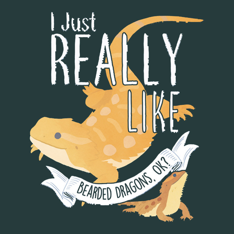 Bearded Dragons I Just Really Like Bearded Dragons Premium Hoodie by lanVoArt | Teevron